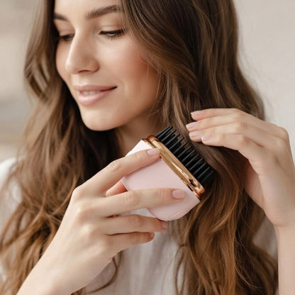 Peine alisador inalámbrico portátil